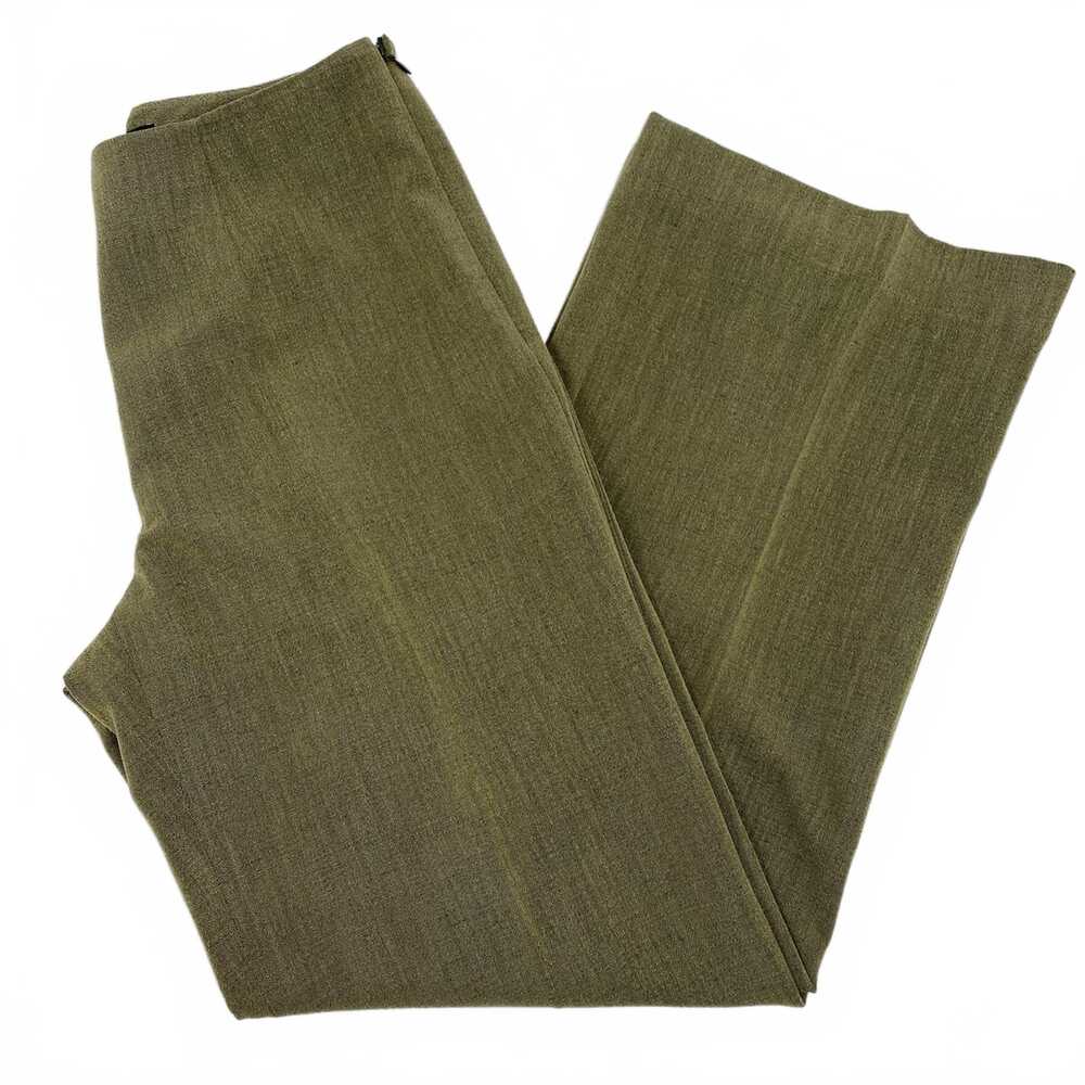 Jones New York Green Wide Leg Trousers | Women’s Regular Size 4
